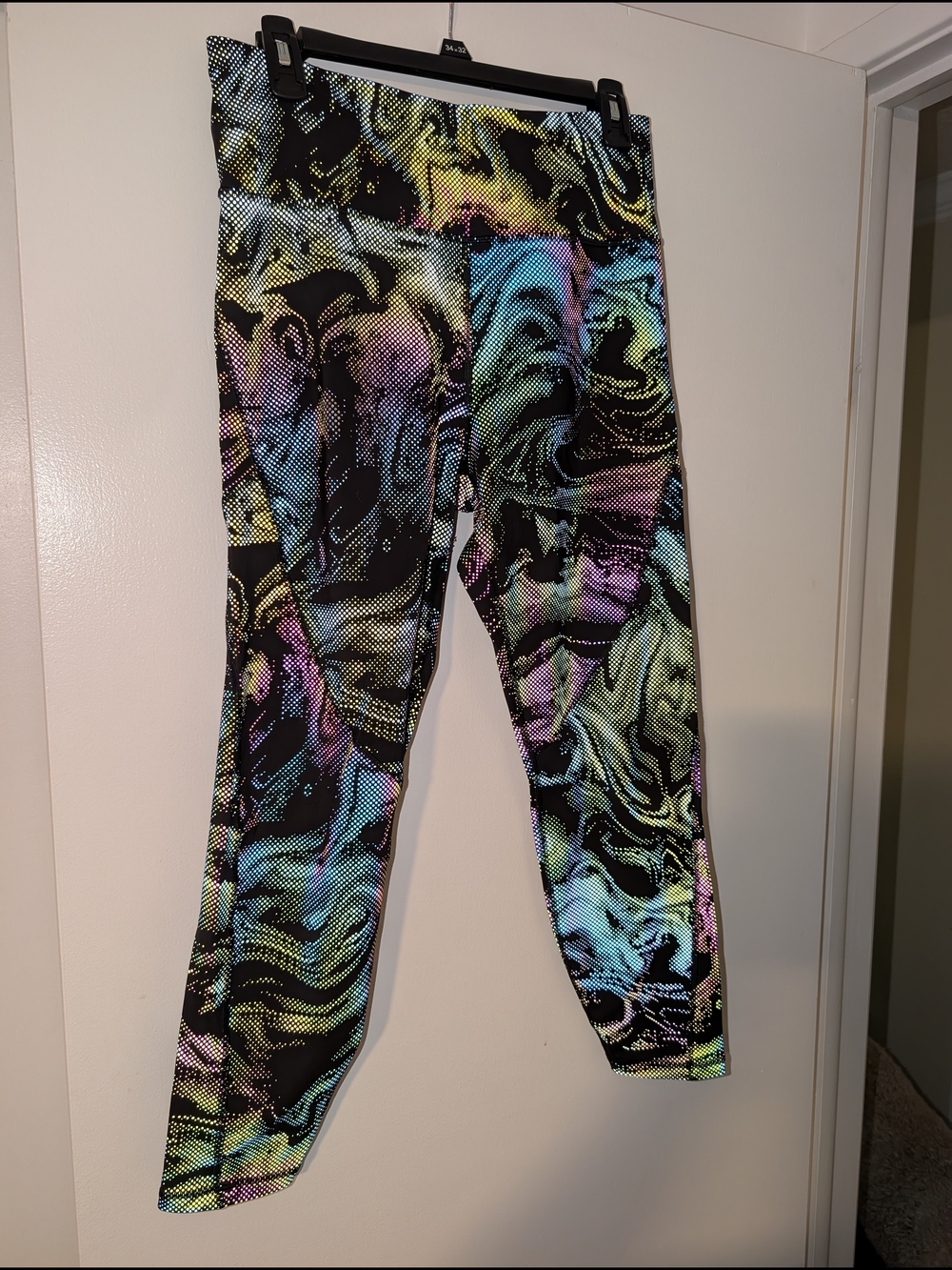 Athleta Reflective Leggings, M